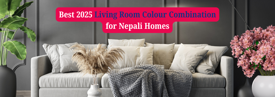 Best 2025 Living Room Colour Combination for Nepali Homes | KNP paints